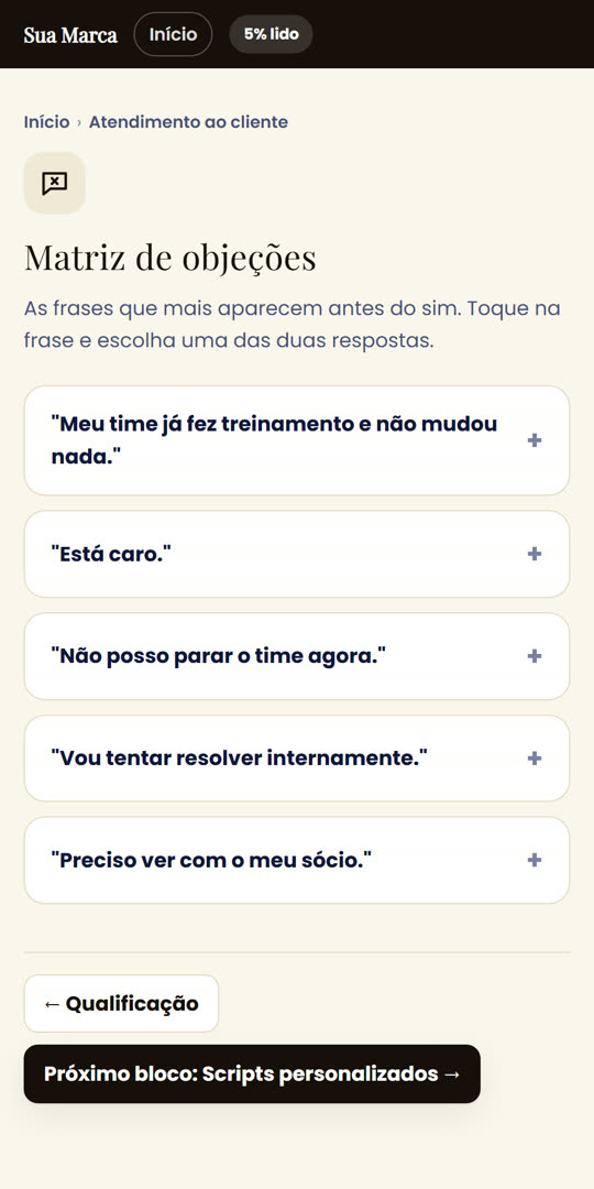 Objeções